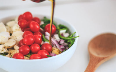 Heart Healthy Arugula Caprese Salad